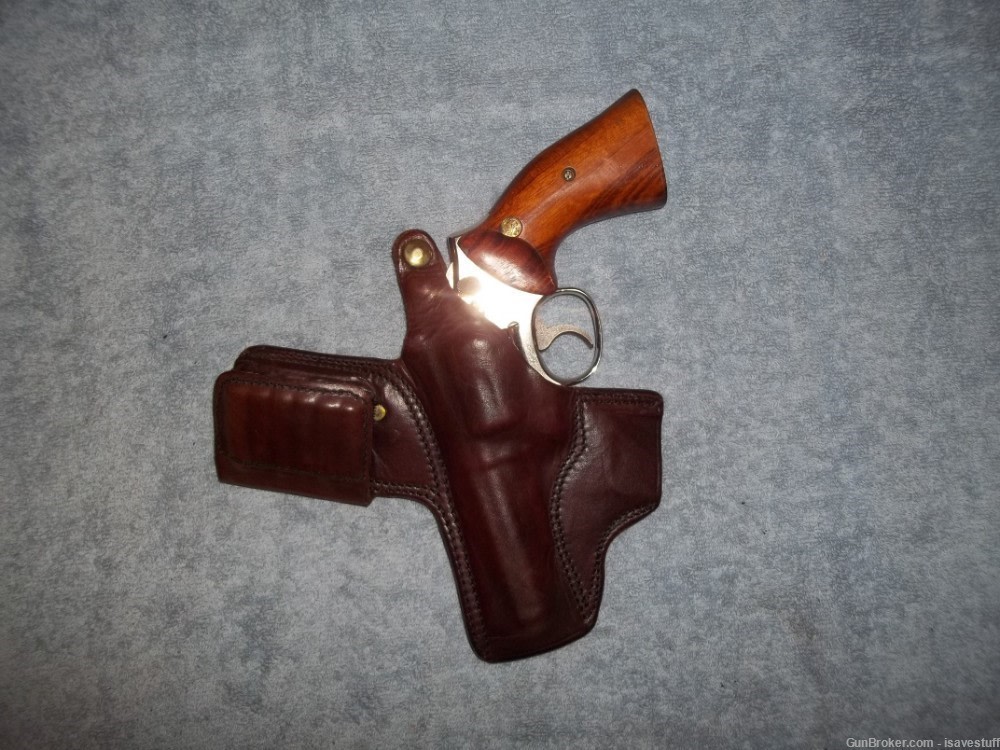 HOLY GRAIL? NOS Desantis SHELLHAMMER SPECIAL L/H Holster S&W K Ruger 4" -img-0