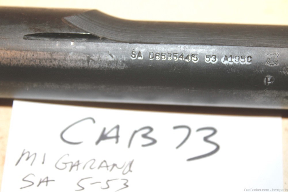  M1 Garand Barrel, Springfield Armory USGI, 5-53 -#CAB73-img-3