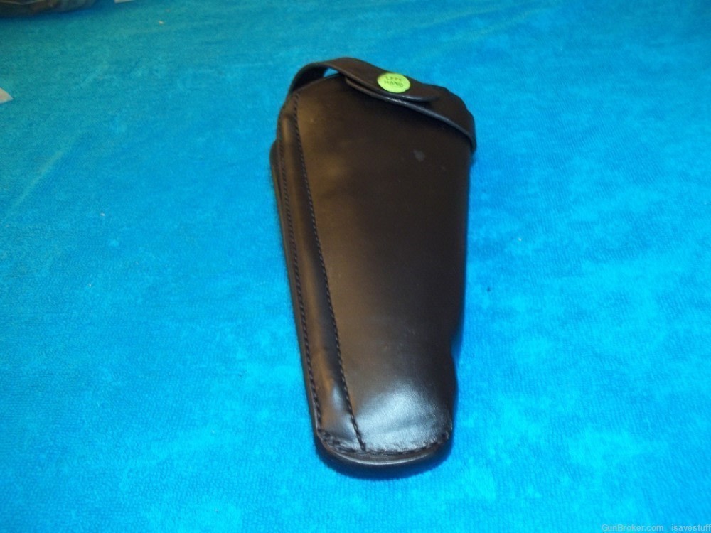 Bianchi RIOT PROOF Break Front L/H Leather Duty Holster Smith Wesson 6" K -img-6