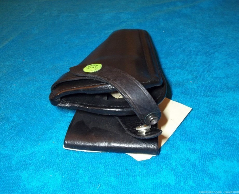 Bianchi RIOT PROOF Break Front L/H Leather Duty Holster Smith Wesson 6" K -img-2