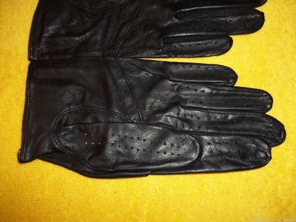 Vintage NOS Damascus D530 Cabretta Leather Driving Gloves sz 9-img-6