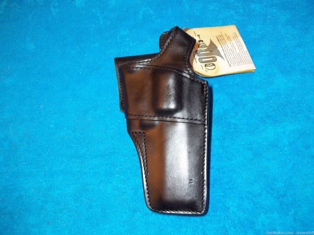  Smith Wesson 10 13 15 19 66 NOS Vintage Safariland R/H Police Duty Holster-img-6