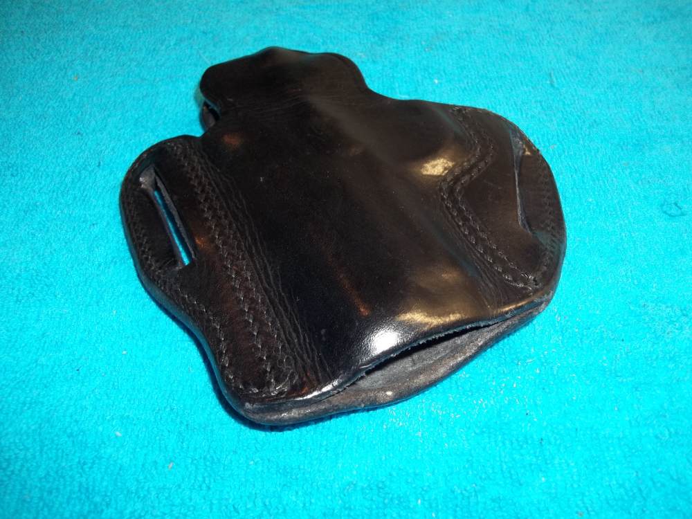 Detonics Combat Master Vintage Desantis Open Top L/H Speed Scabbard Holster-img-5
