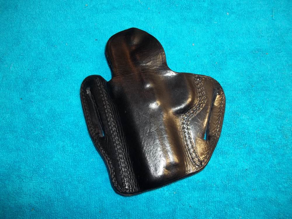 Detonics Combat Master Vintage Desantis Open Top L/H Speed Scabbard Holster-img-6