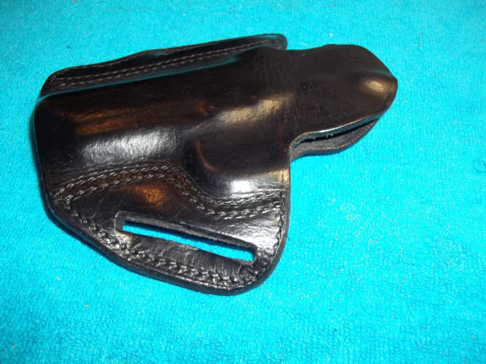 Detonics Combat Master Vintage Desantis Open Top L/H Speed Scabbard Holster-img-2