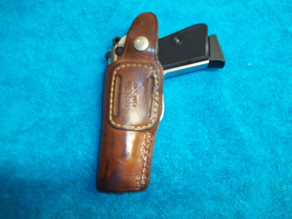 Very Early Bianchi Right Hand OWB Leather Holster Walther PPK PPK/s .380ACP-img-1