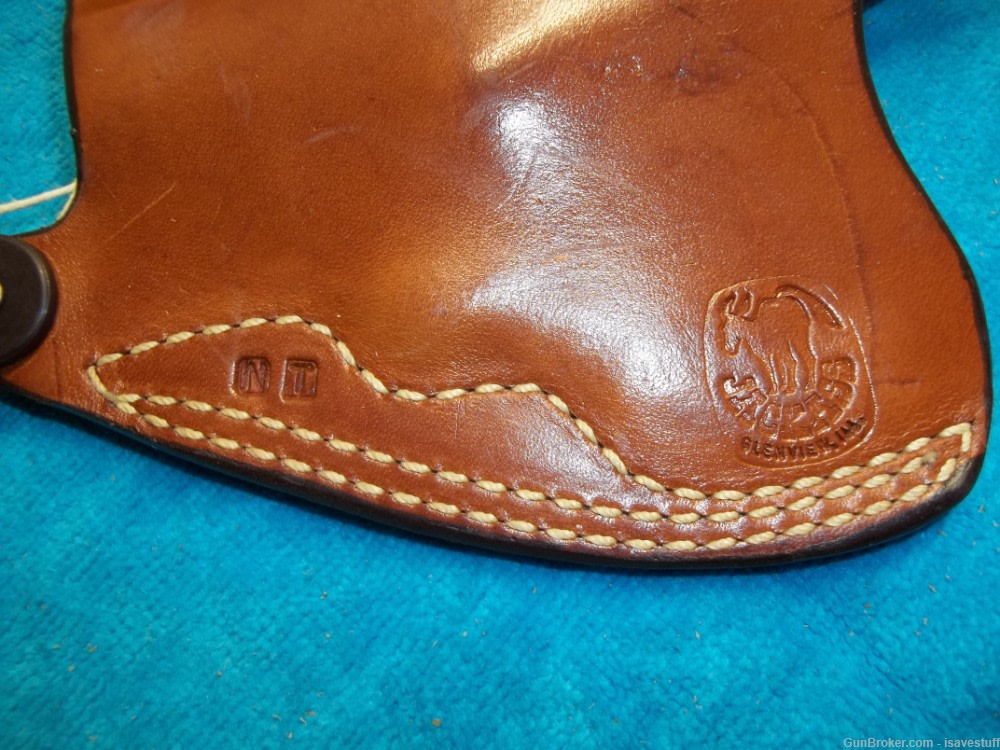 Smith Wesson N fr 27 28 29  NOS Original JACKASS Logo R/H Shoulder Holster-img-7
