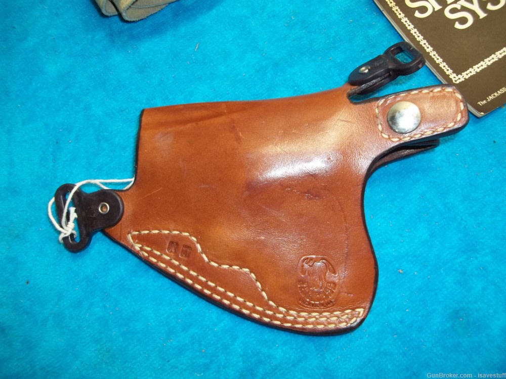 Smith Wesson N fr 27 28 29  NOS Original JACKASS Logo R/H Shoulder Holster-img-6