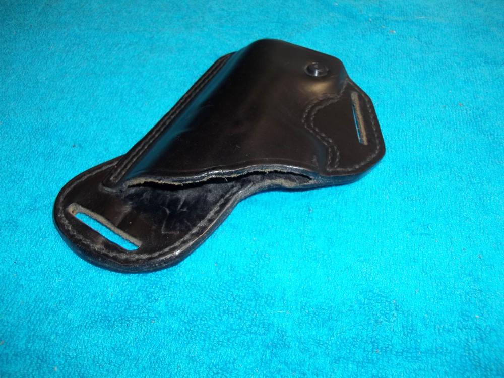 Colt Commander 1911  “Check-Six Holster” Right Hand SOB Leather Holster-img-2