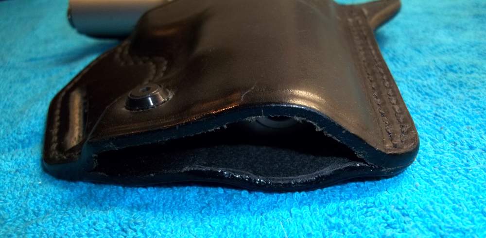 Colt Commander 1911  “Check-Six Holster” Right Hand SOB Leather Holster-img-7