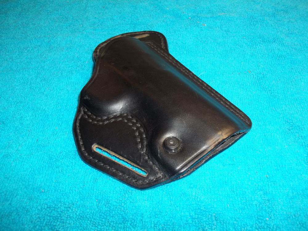 Colt Commander 1911  “Check-Six Holster” Right Hand SOB Leather Holster-img-3
