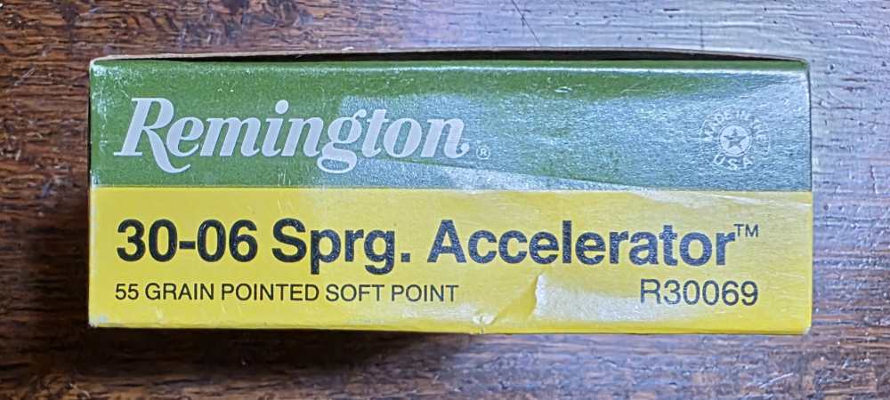 Remington 30-06 Accelerator 55gr PSP #R30069 High Velocity Sabot Projectile-img-0