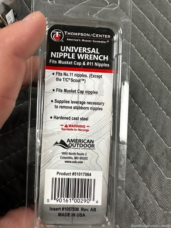 BRAND NEW T/C UNIVERSAL NIPPLE WRENCH NEW OLD STOCK-img-1