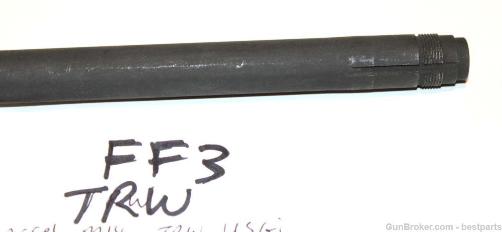 M14 Barrel "TRW", Chrome Lined Orig. Gauge Throat= 0, Muzzle= 0 - #FF3-img-12
