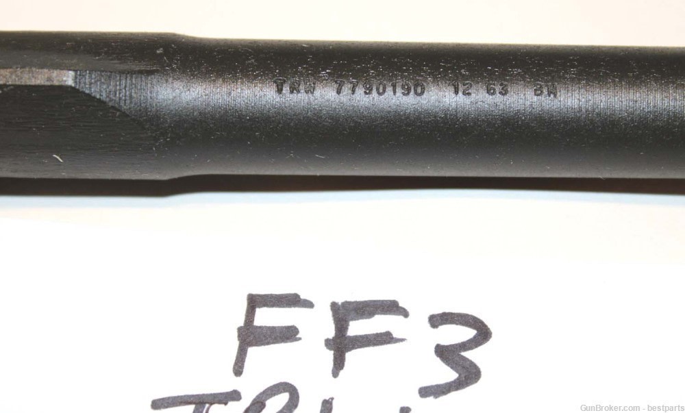 M14 Barrel "TRW", Chrome Lined Orig. Gauge Throat= 0, Muzzle= 0 - #FF3-img-5