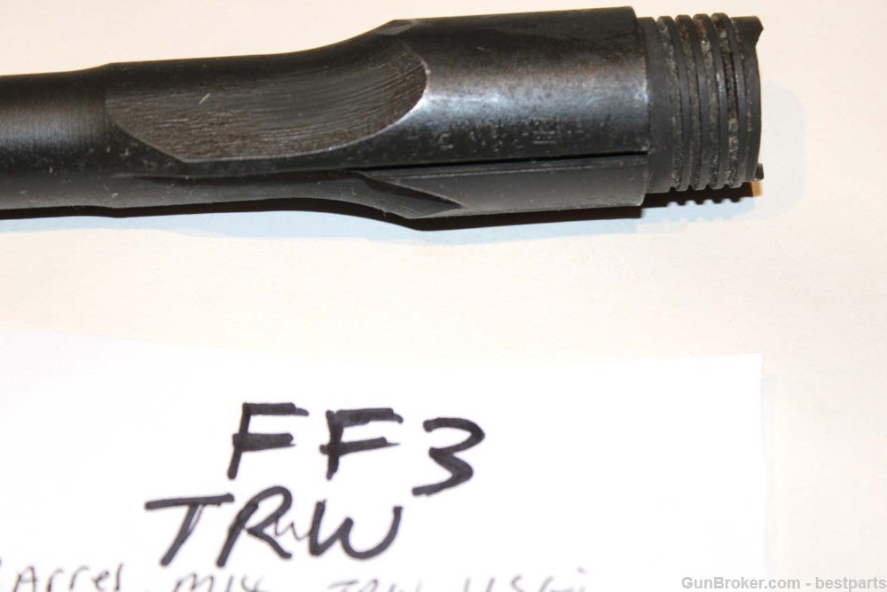 M14 Barrel "TRW", Chrome Lined Orig. Gauge Throat= 0, Muzzle= 0 - #FF3-img-19