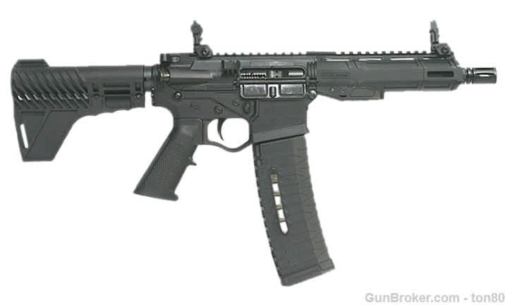 ATI Omni Maxx 5.56-223 7.5" 60rd Pistol, Black - Reset TRIGGER-img-0
