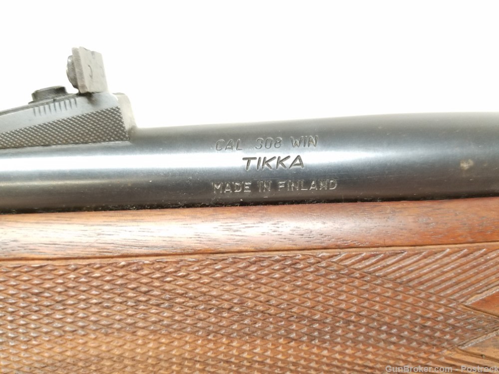 Rare Tikka M55 Carbine 308 winchester cal  Finland Finnish -img-2