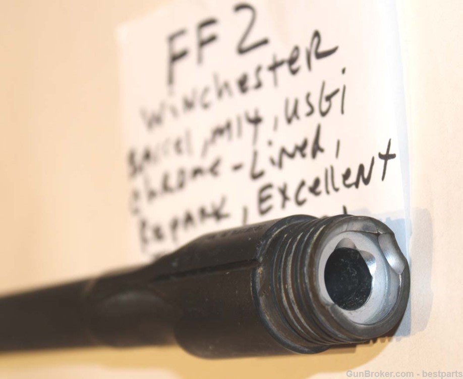 M14 Barrel "Winchester", Chrome Lined Orig.Gauge Throat= 1, Muzzle= 0 -#FF2-img-15