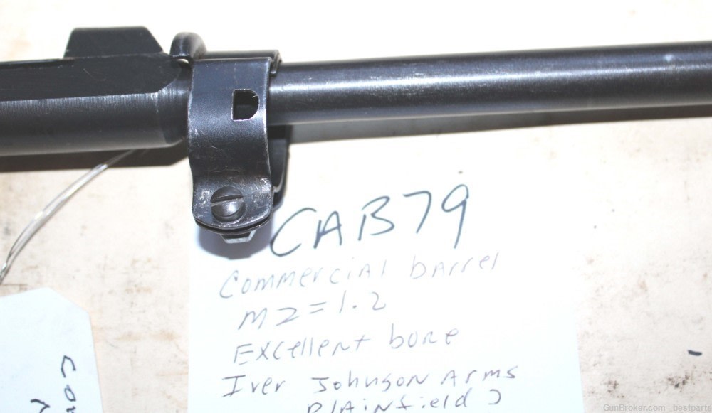M1 Carbine Barrel, Commercial Barrel, MZ= 1.2 - #CAB79-img-6