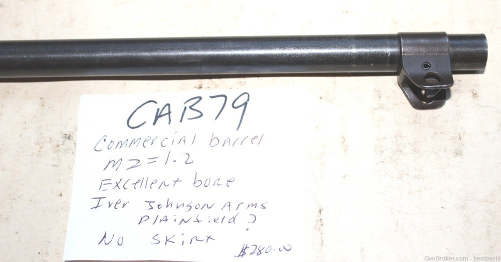 M1 Carbine Barrel, Commercial Barrel, MZ= 1.2 - #CAB79-img-7