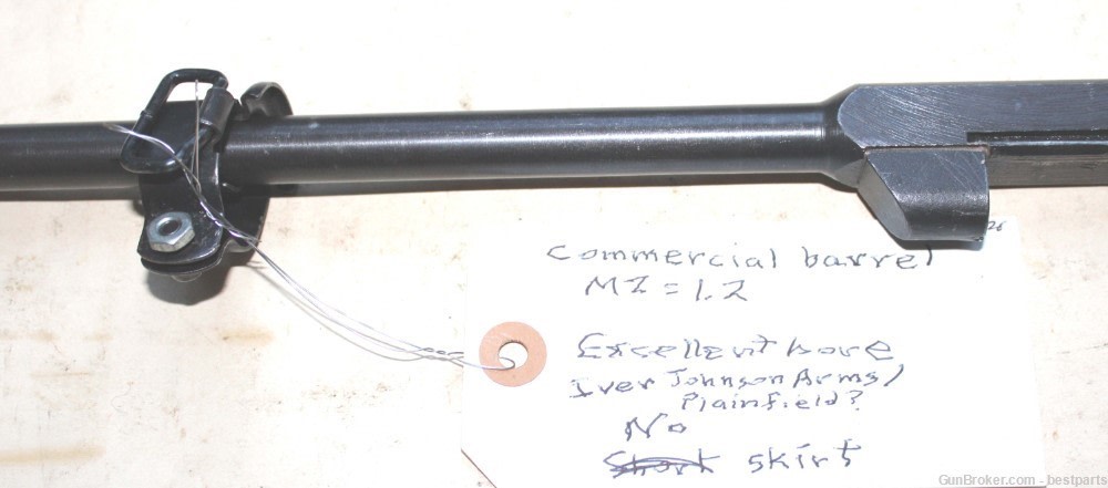 M1 Carbine Barrel, Commercial Barrel, MZ= 1.2 - #CAB79-img-8
