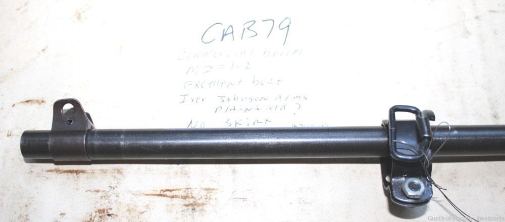 M1 Carbine Barrel, Commercial Barrel, MZ= 1.2 - #CAB79-img-3