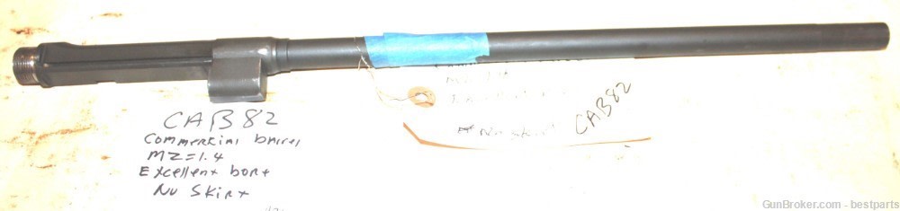 M1 Carbine Barrel, Commercial Barrel, MZ=1.4 - #CAB82-img-2