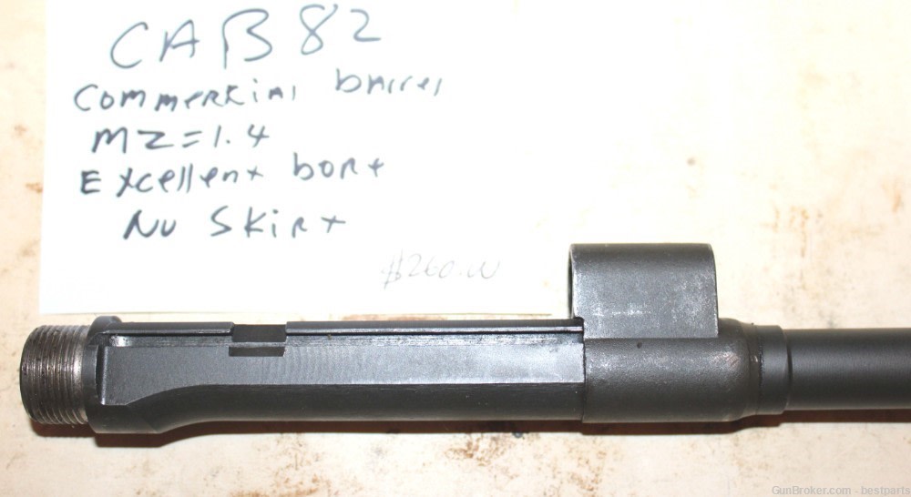 M1 Carbine Barrel, Commercial Barrel, MZ=1.4 - #CAB82-img-4