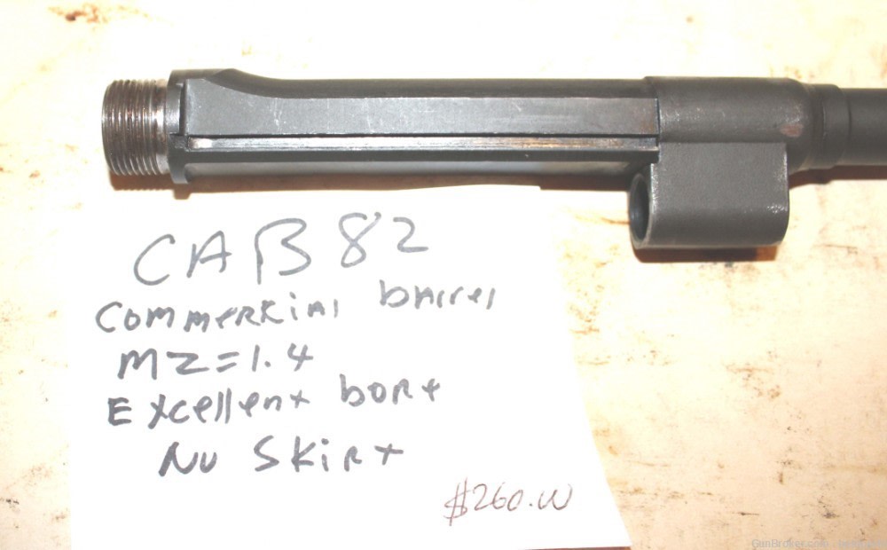 M1 Carbine Barrel, Commercial Barrel, MZ=1.4 - #CAB82-img-7