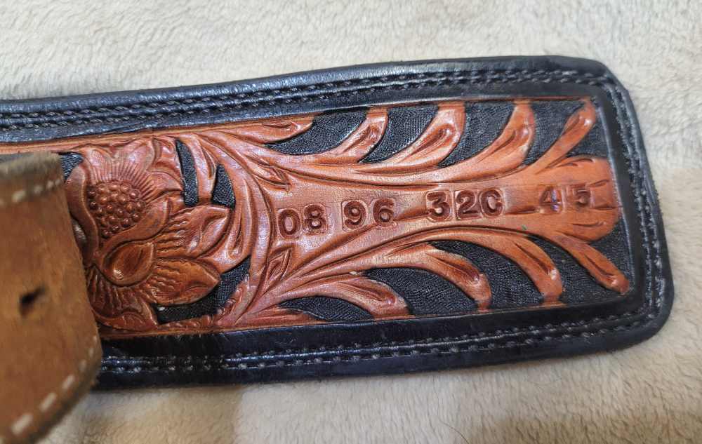 Rare, Vintage Alfonso Of Hollywood Leather Holsters & Gunbelt Fastdraw Rig-img-7