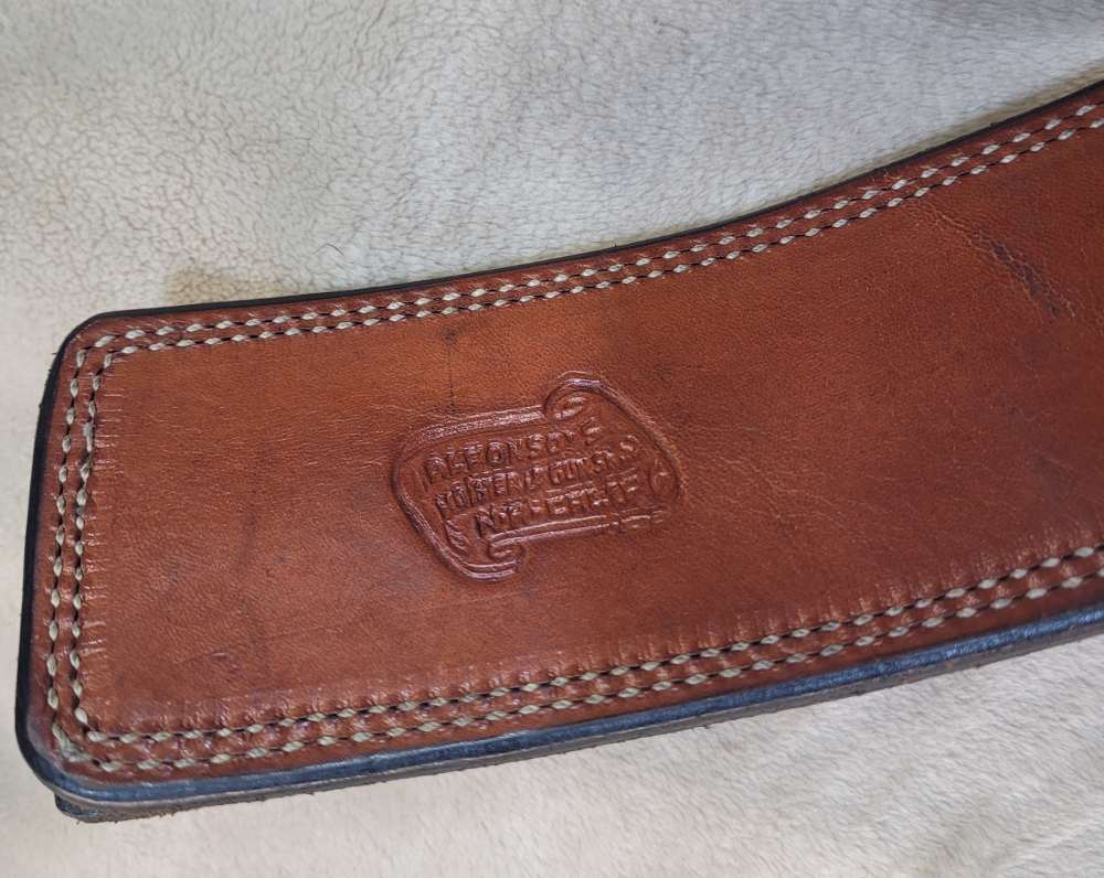 Rare, Vintage Alfonso Of Hollywood Leather Holsters & Gunbelt Fastdraw Rig-img-10