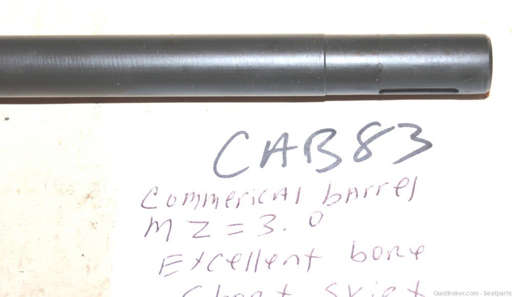 M1 Carbine Barrel, Commercial Barrel, MZ=3.0 - #CAB83-img-6