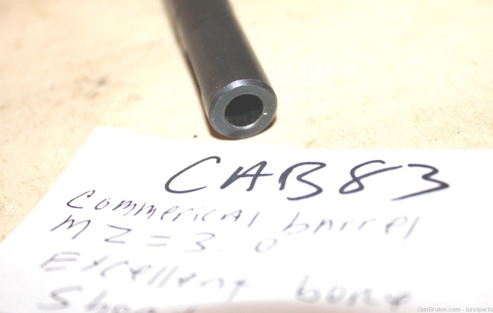 M1 Carbine Barrel, Commercial Barrel, MZ=3.0 - #CAB83-img-8