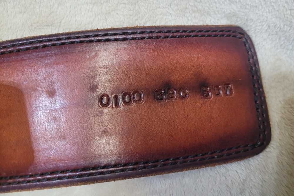 Rare, Vintage Alfonso Of Hollywood Leather Holster And Gunbelt Fastdraw Rig-img-16