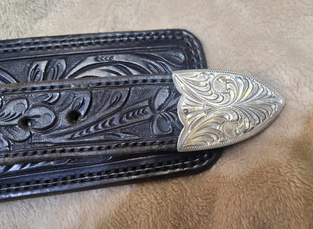 Rare, Vintage Alfonsos Of Hollywood Leather Holsters And Gunbelt Fastdraw R-img-19