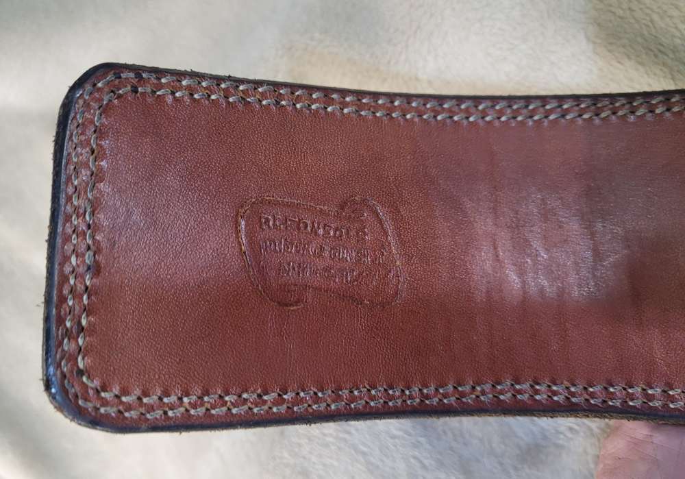 Rare, Vintage Alfonsos Of Hollywood Leather Holsters And Gunbelt Fastdraw R-img-14