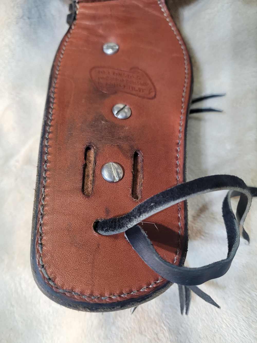 Rare, Vintage Alfonsos Of Hollywood Leather Holsters And Gunbelt Fastdraw R-img-16