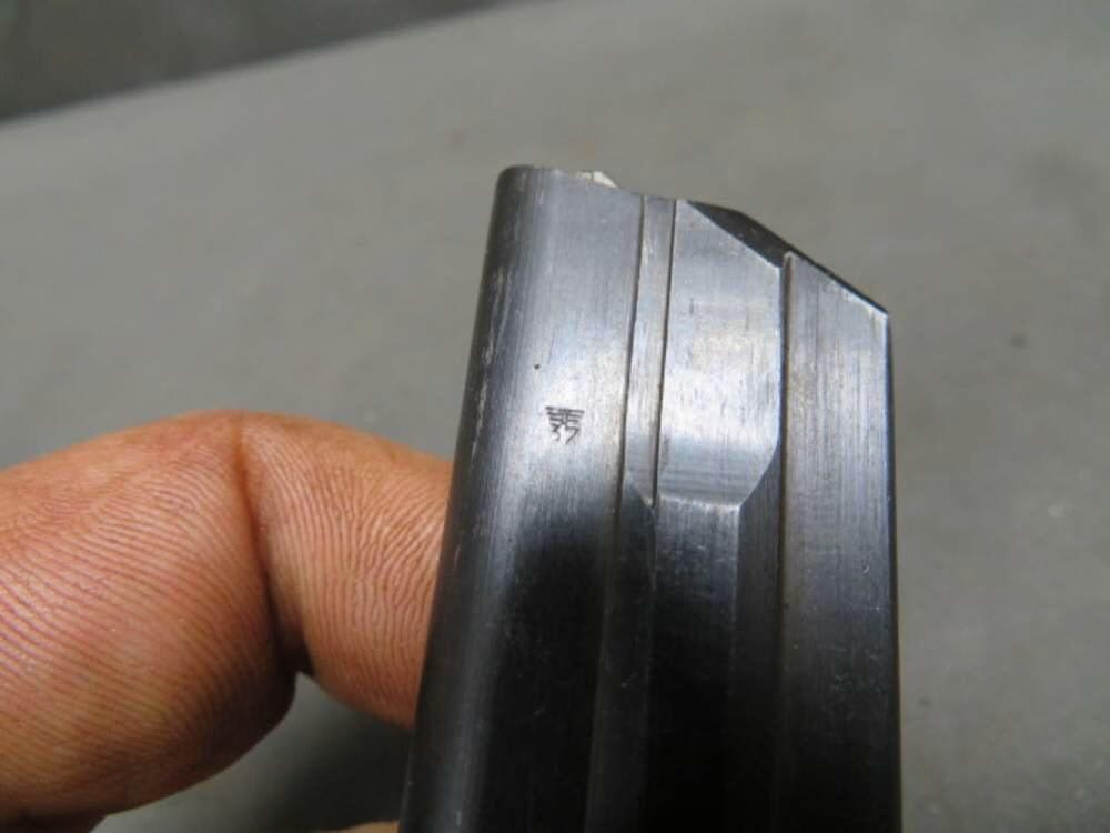 GERMAN WWII LUGER P08 BLACK WIDOW 9MM PISTOL MAGAZINE fxo EAGLE 37-img-4