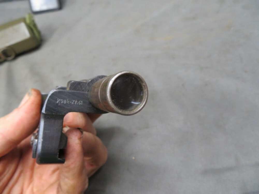 GERMAN WWII ZF 41 SNIPER SCOPE FOR 98K MAUSER RIFLE w/ ORIGINAL CASE-img-9