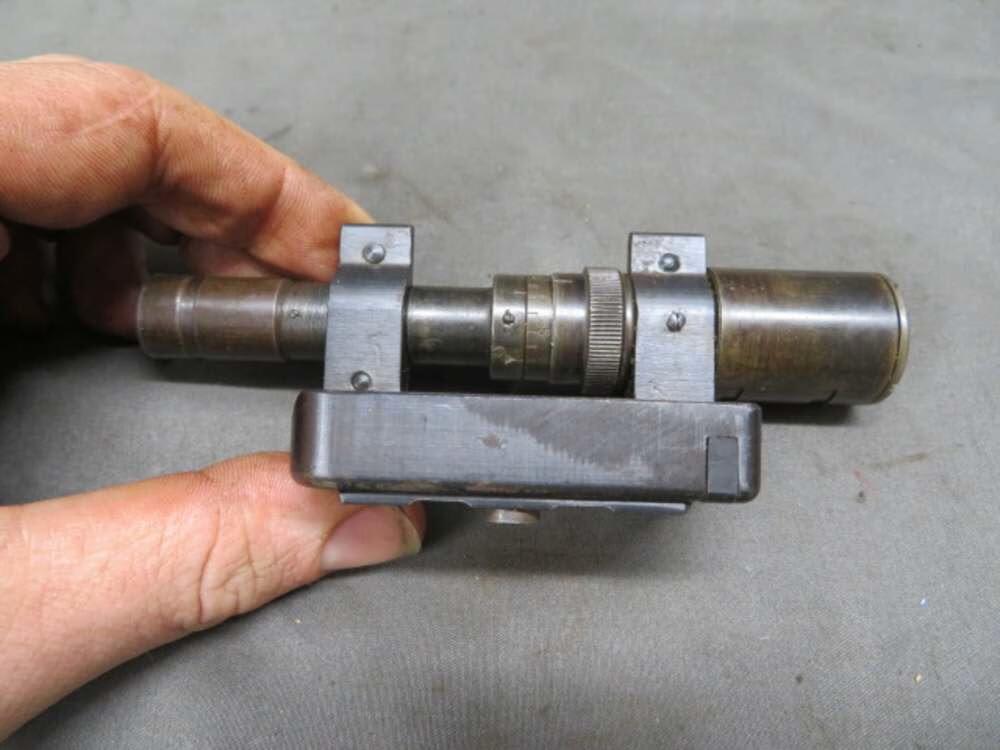 GERMAN WWII ZF 41 SNIPER SCOPE FOR 98K MAUSER RIFLE w/ ORIGINAL CASE-img-4