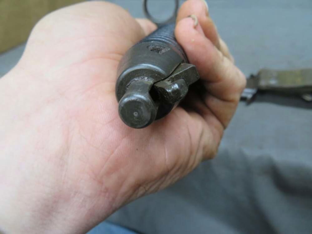 WEST GERMAN HECKLER & KOCH G3 HK 93 RIFLE FACTORY BAYONET WITH SCABBARD-img-11