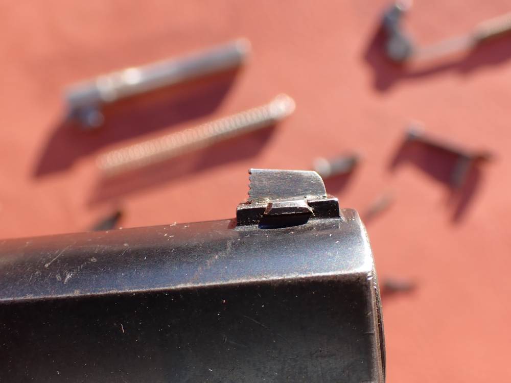 BROWNING HI POWER PRE WAR 9MM PISTOL WITH TANGENT SIGHT FACTORY PARTS KIT -img-59
