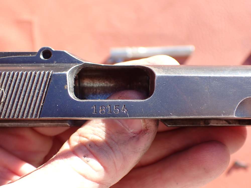 BROWNING HI POWER PRE WAR 9MM PISTOL WITH TANGENT SIGHT FACTORY PARTS KIT -img-71