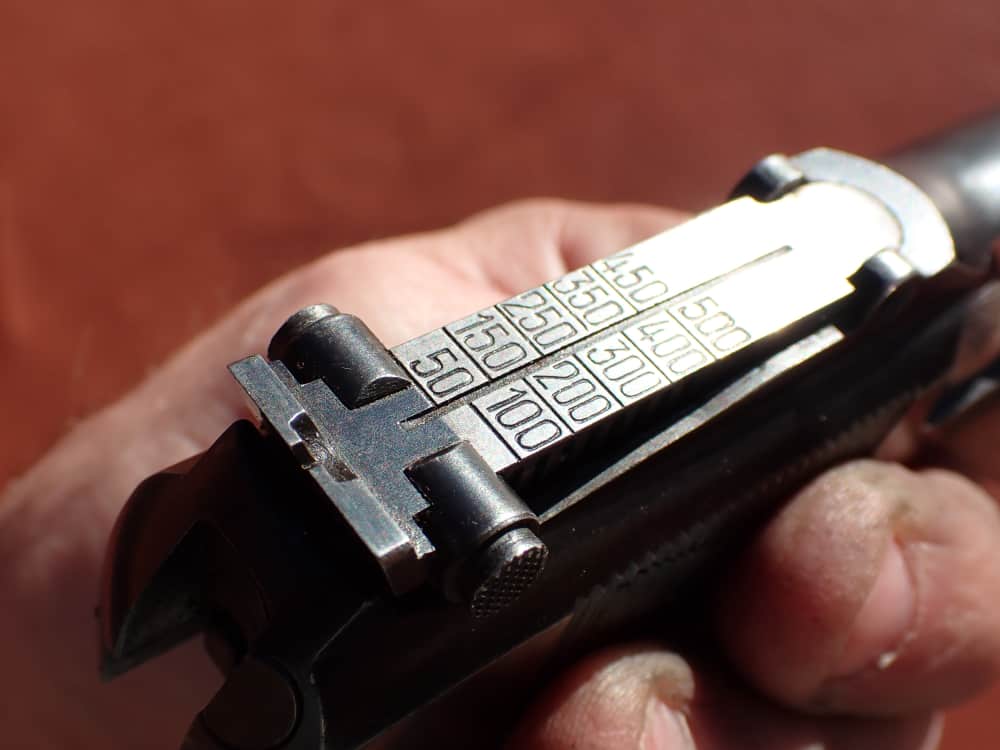 BROWNING HI POWER PRE WAR 9MM PISTOL WITH TANGENT SIGHT FACTORY PARTS KIT -img-43