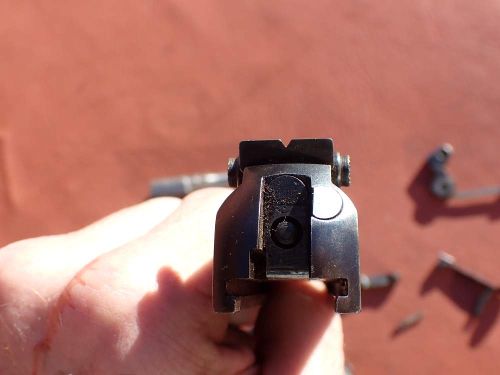 BROWNING HI POWER PRE WAR 9MM PISTOL WITH TANGENT SIGHT FACTORY PARTS KIT -img-50