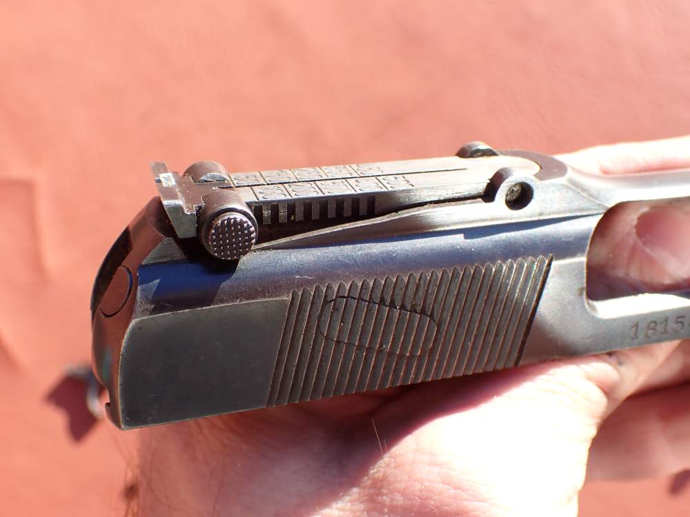 BROWNING HI POWER PRE WAR 9MM PISTOL WITH TANGENT SIGHT FACTORY PARTS KIT -img-45