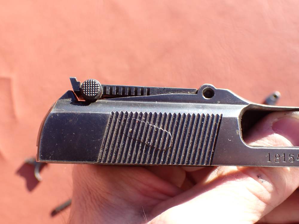BROWNING HI POWER PRE WAR 9MM PISTOL WITH TANGENT SIGHT FACTORY PARTS KIT -img-44