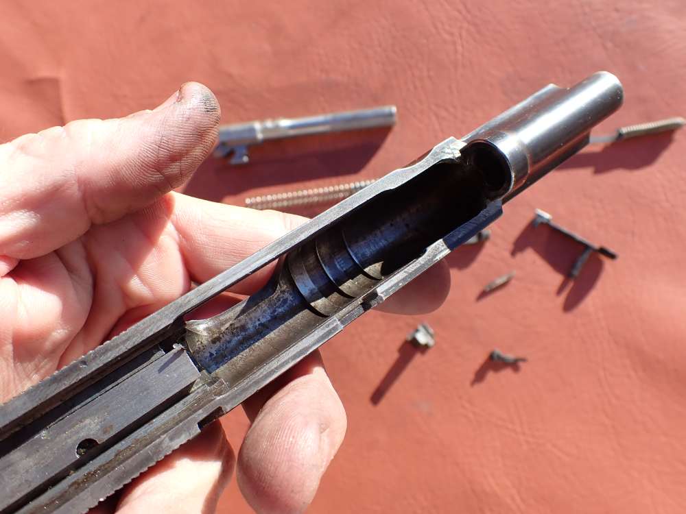 BROWNING HI POWER PRE WAR 9MM PISTOL WITH TANGENT SIGHT FACTORY PARTS KIT -img-16