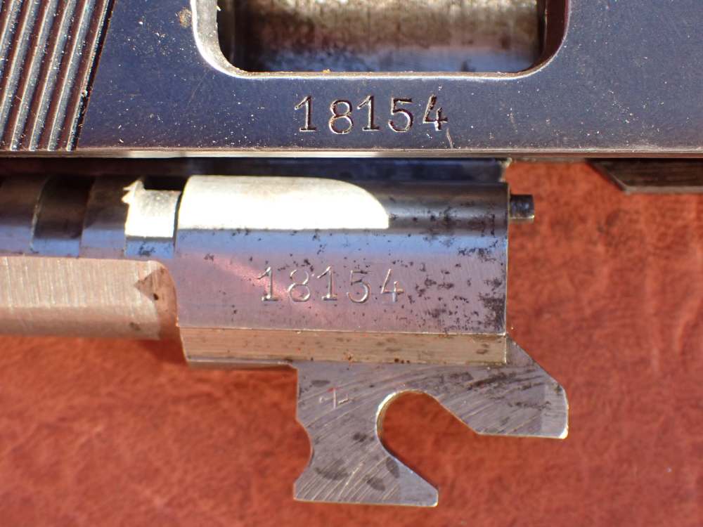 BROWNING HI POWER PRE WAR 9MM PISTOL WITH TANGENT SIGHT FACTORY PARTS KIT -img-129
